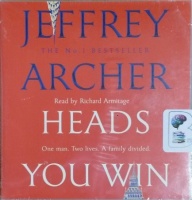 Heads You Win written by Jeffrey Archer performed by Richard Armitage on CD (Unabridged)